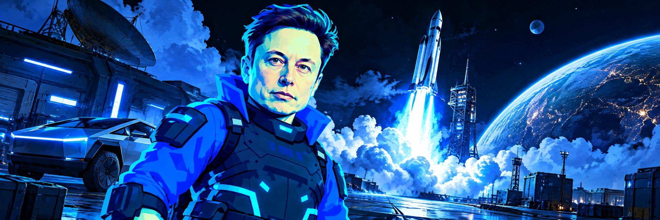 Cyber Musk launch base